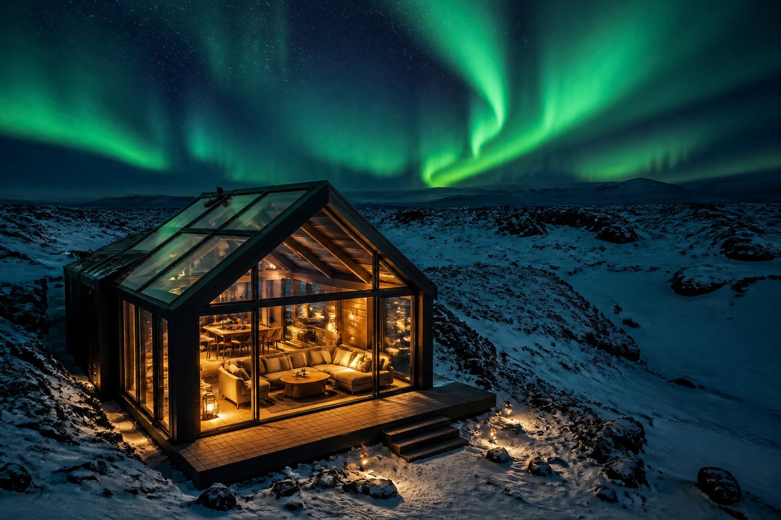 Glass-Roof Lodge